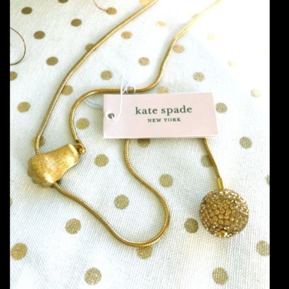 Kate Spade House Cat Paw Adjustable Necklace - Picture 2 of 5